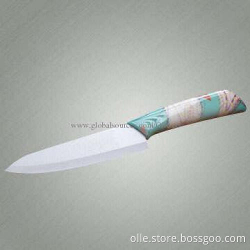 Water Transfer Printing Process Ceramic Kitchen Knife